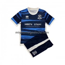 Maglia Middlesbrough Bambino Trasferta Divisa 2022-2023 Manica Corta