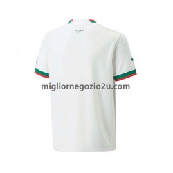 Maglia Marocco Uomo Trasferta Divisa Mondiali 2022 Manica Corta