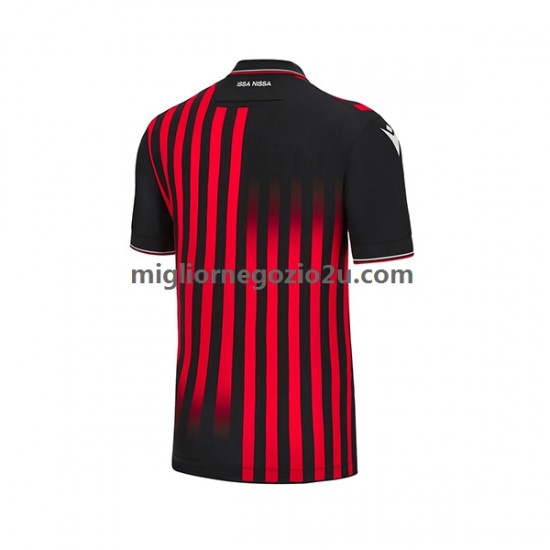 Maglia OGC Nice Uomo Casa Divisa 2022-2023 Manica Corta