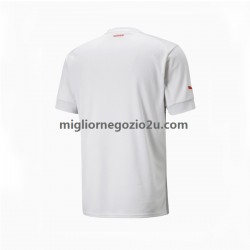 Maglia Svizzera Uomo Trasferta Divisa Mondiali 2022 Manica Corta