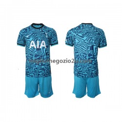 Maglia Tottenham Hotspur Bambino Terza Divisa 2022-2023 Manica Corta