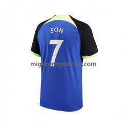 Maglia Tottenham Hotspur Son Heung-min 7 Uomo Trasferta Divisa 2022-2023 Manica Corta
