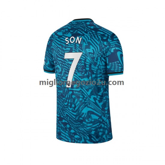 Maglia Tottenham Hotspur Son Heung-min 7 Uomo Terza Divisa 2022-2023 Manica Corta