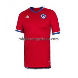 Maglia Cile Uomo Casa Divisa 2022 Manica Corta