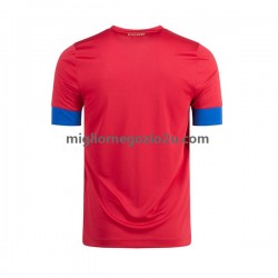 Maglia Costa Rica Uomo Casa Divisa Mondiali 2022 Manica Corta
