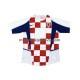 Maglia Croazia Uomo Casa Divisa 2002 Manica Corta