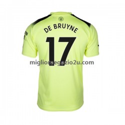 Maglia Manchester City De Bruyne 17 Uomo Terza Divisa 2022-2023 Manica Corta