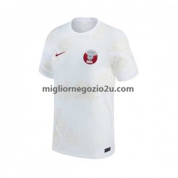 Maglia Qatar Uomo Trasferta Divisa Mondiali 2022 Manica Corta