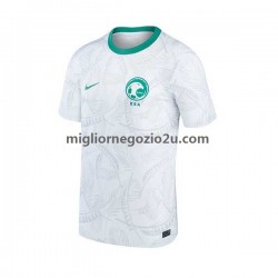 Maglia Arabia Saudita Uomo Casa Divisa Mondiali 2022 Manica Corta