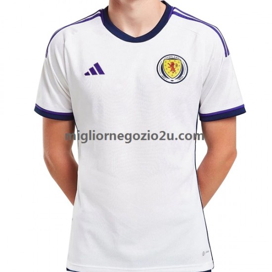 Maglia Scozia Uomo Trasferta Divisa 2022 Manica Corta