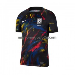 Maglia Corea del Sud Uomo Trasferta Divisa Mondiali 2022 Manica Corta