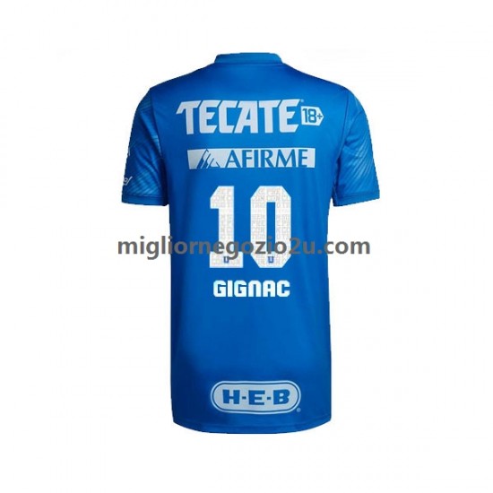 Maglia Tigres UANL André-Pierre Gignac 10 Uomo Trasferta Divisa 2022-2023 Manica Corta