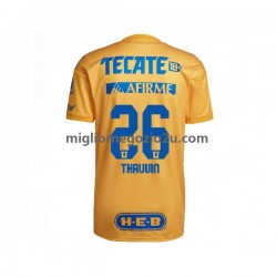 Maglia Tigres UANL Florian Thauvin 26 Uomo Casa Divisa 2022-2023 Manica Corta