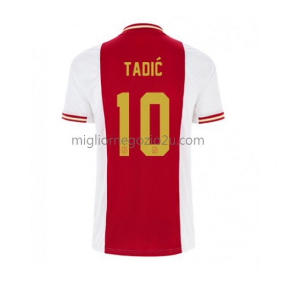 Maglia AFC Ajax Dusan Tadic 10 Uomo Casa Divisa 2022-2023 Manica Corta