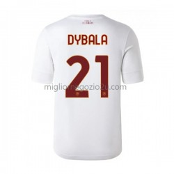 Maglia AS Roma Paulo Dybala 21 Uomo Trasferta Divisa 2022-2023 Manica Corta