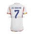 Maglia Belgio De Bruyne 7 Uomo Trasferta Divisa Mondiali 2022 Manica Corta