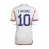 Maglia Belgio Eden Hazard 10 Uomo Trasferta Divisa Mondiali 2022 Manica Corta