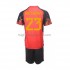 Maglia Belgio Michy Batshuayi 23 Bambino Casa Divisa Mondiali 2022 Manica Corta
