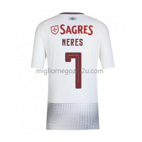 Maglia Benfica David Neres 7 Uomo Terza Divisa 2022-2023 Manica Corta