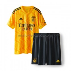 Maglia Benfica Bambino Trasferta Divisa 2022-2023 Manica Corta