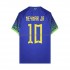 Maglia Brasile Neymar JR 10 Uomo Trasferta Divisa Mondiali 2022 Manica Corta