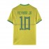 Maglia Brasile Neymar JR 10 Uomo Casa Divisa Mondiali 2022 Manica Corta