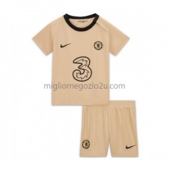 Maglia Chelsea Bambino Terza Divisa 2022-2023 Manica Corta