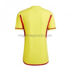 Maglia Colombia Uomo Casa Divisa 2022-2023 Manica Corta