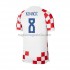Maglia Croazia Kovacic 8 Uomo Casa Divisa Mondiali 2022 Manica Corta