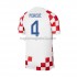 Maglia Croazia Perisic 4 Uomo Casa Divisa Mondiali 2022 Manica Corta
