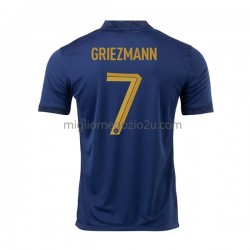 Maglia Francia Griezmann 7 Uomo Casa Divisa Mondiali 2022 Manica Corta