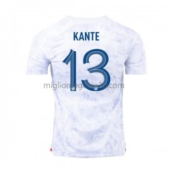 Maglia Francia Kante 13 Uomo Trasferta Divisa Mondiali 2022 Manica Corta