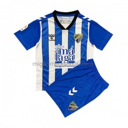 Maglia Málaga CF Bambino Casa Divisa 2022-2023 Manica Corta