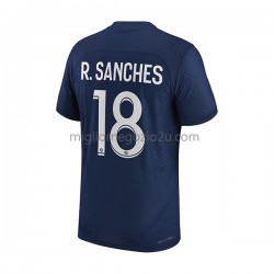 Maglia Paris Saint-Germain R.Sanches 18 Uomo Casa Divisa 2022-2023 Manica Corta