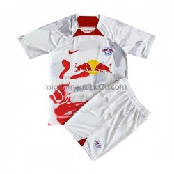 Maglia RB Leipzig Bambino Casa Divisa 2022-2023 Manica Corta