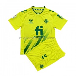 Maglia Real Betis Portiere Bambino Trasferta Divisa 2022-2023 Manica Corta