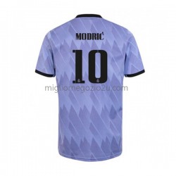 Maglia Real Madrid Modrić 10 Uomo Trasferta Divisa 2022-2023 Manica Corta