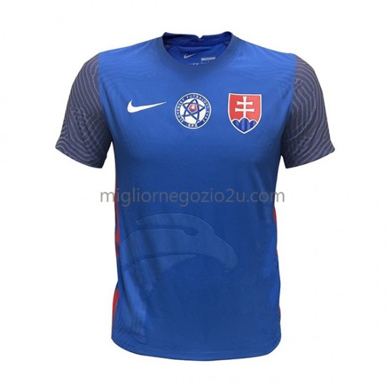 Maglia Slovacchia Uomo Casa Divisa 2022-2023 Manica Corta