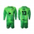 Maglia Atlético Madrid Jan Oblak 13 Portiere Bambino Casa Divisa 2022-2023 Manica Lunga