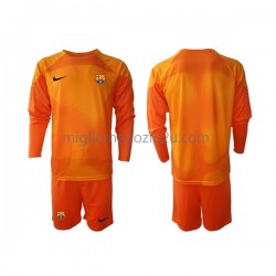 Maglia FC Barcelona Portiere Bambino Terza Divisa 2022-2023 Manica Lunga