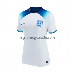 Maglia Inghilterra Donna Casa Divisa Mondiali 2022 Manica Corta