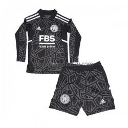 Maglia Leicester City Portiere Bambino Casa Divisa 2022-2023 Manica Lunga