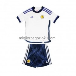 Maglia Schottland Bambino Trasferta Divisa 2022 Manica Corta