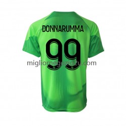 Maglia Paris Saint-Germain Gianluigi Donnarumma 99 Portiere Uomo Casa Divisa 2022-2023 Manica Corta