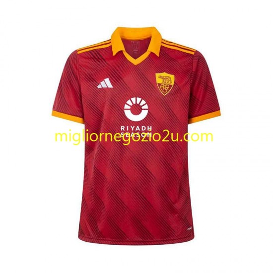 Maglia AS Roma Uomo Quarta Divisa 2023-2024 Manica Corta