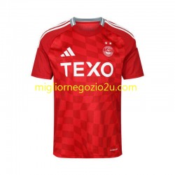Maglia Aberdeen Uomo Casa Divisa 2024-2025 Manica Corta