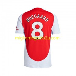 Maglia Arsenal Martin Odegaard 8 Uomo Casa Divisa 2024-2025 Manica Corta