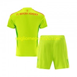 Maglia FC Bayern München Portiere Bambino Casa Divisa 2024-2025 Manica Corta