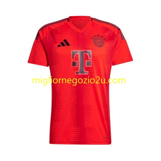 Maglia FC Bayern München Uomo Casa Divisa 2024-2025 Manica Corta