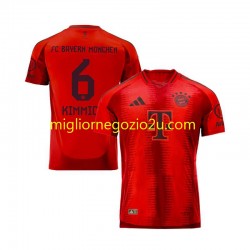 Maglia FC Bayern München Joshua Kimmich 10 Uomo Casa Divisa 2024-2025 Manica Corta